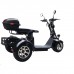 Электроскутер Citycoco WS-PRO Trike 2000w 20Ah (черный)